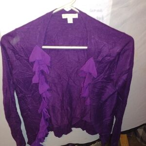 Basic Editions Purple Women's Blouse